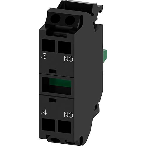 Contact module for front fixing Standard 1