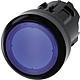 Push-button, illuminated, 22mm, round, blue push-button 3SU1001-0AB50-0AA0