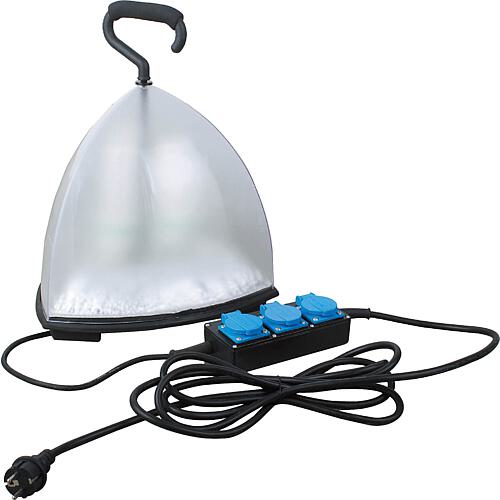 Lampe de travail à LED BCL 360°, 165 W (230 V - DE) y compris 2 prises de courant Anwendung 2