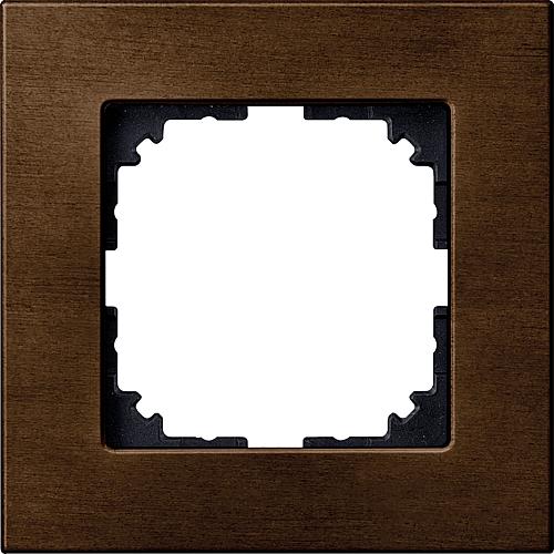 M-plan wood frame, walnut Standard 1