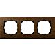 M-plan wood frame, walnut Standard 3