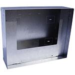 Flush-mounted metal box, 10” VisuControl touch panel