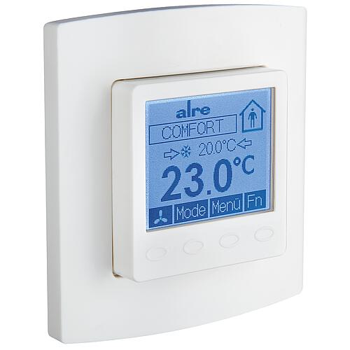 BACnet room controller, flush-mounted, 230 V AC, pure white gloss, KTRBUu217.456#21