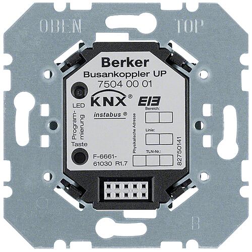 Berker bus connector carrying ring assembly KNX UP 75040001