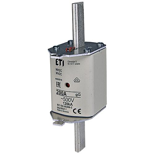 ETI NH fuse NH2C gG 200A/500V, PU 3