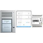 TCS audio door intercom set, AUDIO:PACK, PAK01, ISW5010, for 1 residential unit