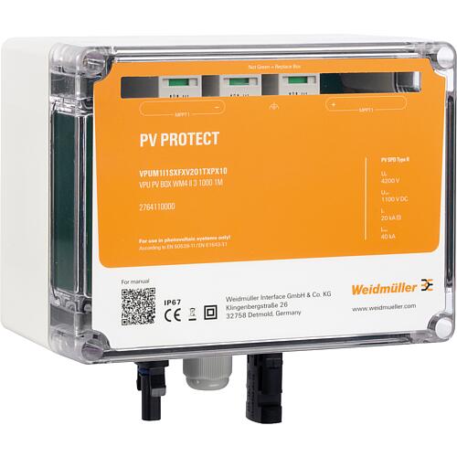 Surge box for inverters
 Standard 1