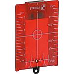 Target plate ZP, red