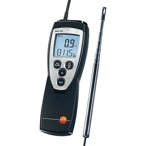 Anemometer testo 425 with telescopic probe Standard 1