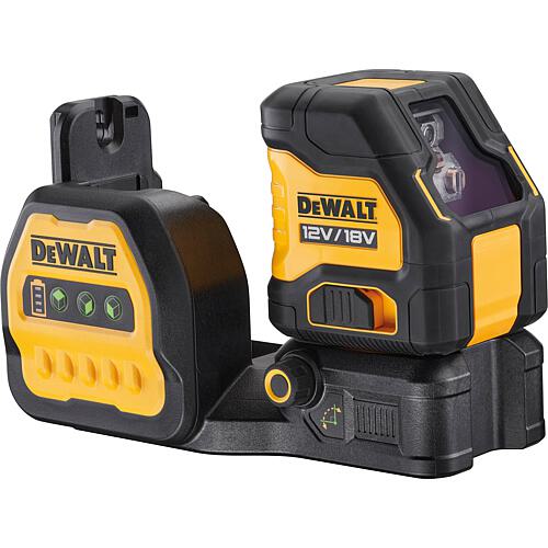 DeWALT cordless crossline laser 12/18V DCE088NG18-XJ, green, without battery or charger