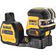 DeWALT cordless crossline laser 18V DCE825NG18-XJ, 5-point, green, without battery or charger