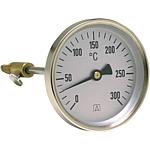 Flue gas thermometer