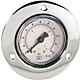 Rohrfeder-Manometer ø 40 mm, DN 6 (1/8") axial, mit Einbaurand Standard 1