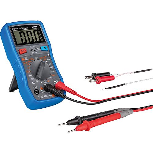 Multimetre VS 39 T avec cable de mesure et sonde de temperature