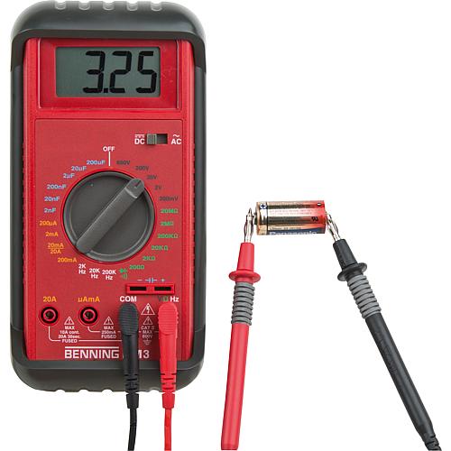 Digital multimeter BENNING MM3 Anwendung 2