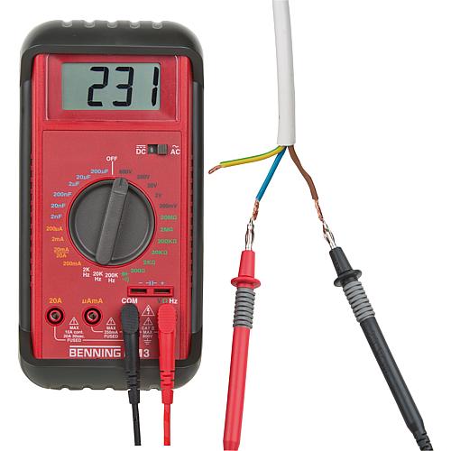 Digital multimeter BENNING MM3 Anwendung 3