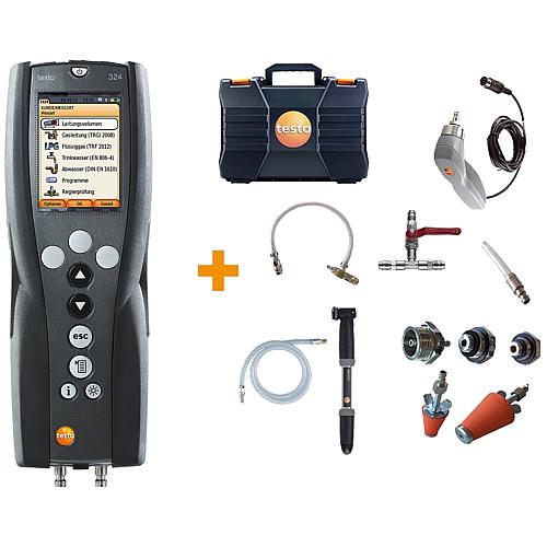 kit analyseur d'étanchéité testo 324 Profi Standard 1