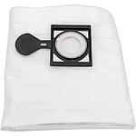 Fleece filter bag for wet and dry vacuum cleaners 72 007 95 and 72 007 96