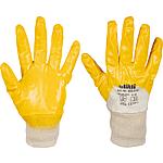 Nitrile work gloves