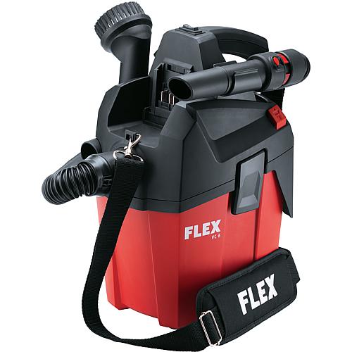 Aspirateur à sec sans fil FLEX 18V,VC 6L MC classe-L, sans batterie ni chargeur