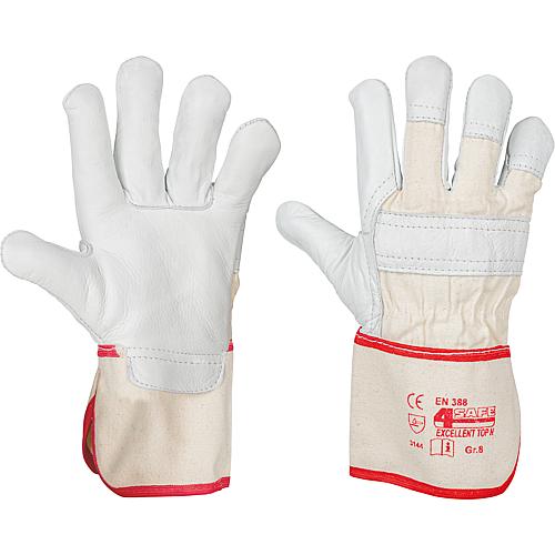 Gants de travail cuir pleine fleur HTMK Standard 1