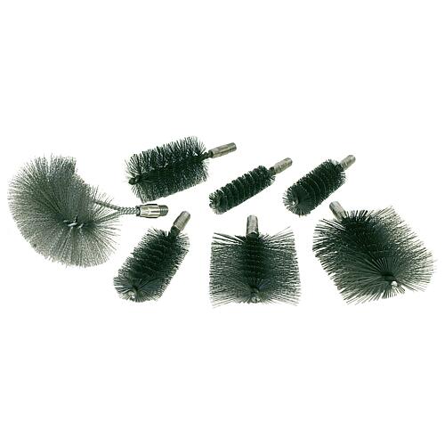 Brush set steel wire with M 10 ET, 7-piece Standard 1