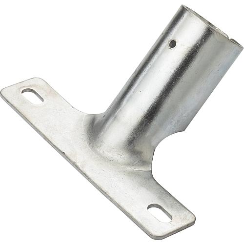 Support métallique galvanisé, pour manches à balai Ø 24 et 28 mm Standard 2