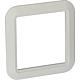 Decorative frame for Euro-Top socket signal white - RAL 9003