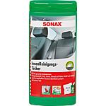 Cleaning cloths SONAX® for car interiors 25 pcs. in plastic box
