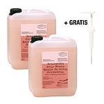Cremeseifepaket, 2-teilig mit GRATIS Dosierpumpe