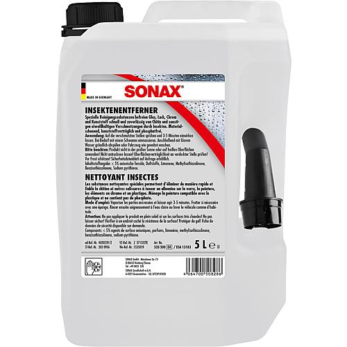Produit anti-insectes SONAX bidon 5 litres