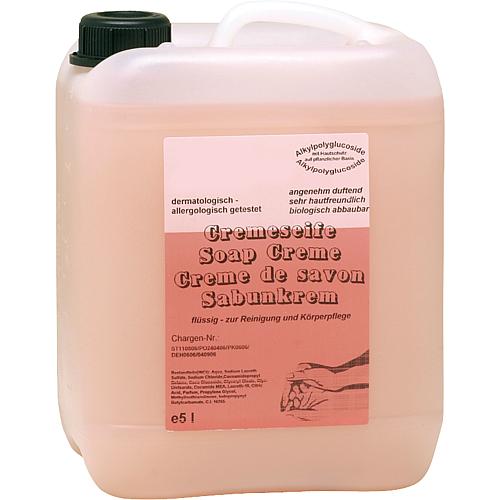 Cream soap liquid 5l canister