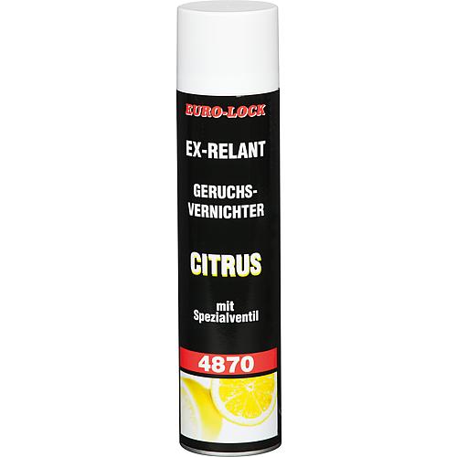 Désodorisant Citrus EURO-LOCK LOS 4870 Ex-Relant, aérosol 600 ml