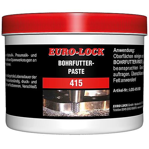 Drill chuck paste EURO-LOCK LOS 415, 500g tin