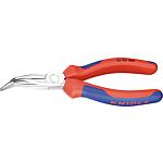 Needle nose pliers with cutting edge