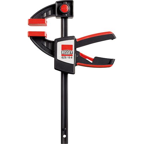 BESSEY® EZS one-handed clamp with 2-part plastic handle Standard 1