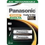 Panasonic, Rechargeable Accu NiMH battery cells, Mignon, AA