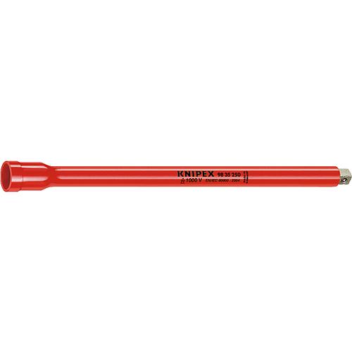 Socket wrench extension 1/2”, dip-insulated Standard 1