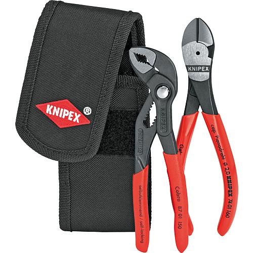 Mini pliers set, power side cutter and water pump pliers, 2-piece Standard 1