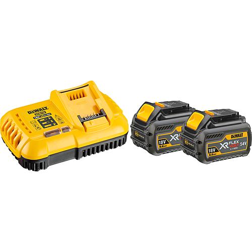 Kit de démarrage batteries DCB118T2, 2 x batteries, 1 x chargeur DCB118 Standard 1