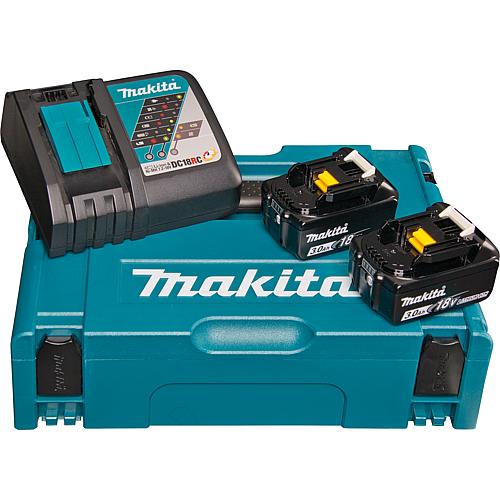 Battery set, 18 V, 2 x 3.0 Ah + 1 x charger Standard 1