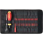 Tool set with torque wrench, 18-piece