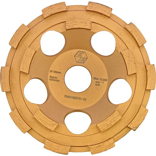 Grinding disc EIBENSTOCK, suitable for concrete grinder EBS 120.1, concrete (Premium) Standard 1