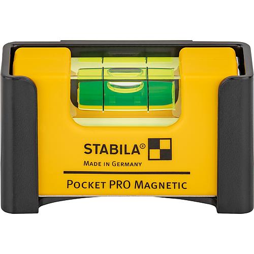 Spirit level Pocket Pro Magnetic, with magnet system and belt clip Standard 1