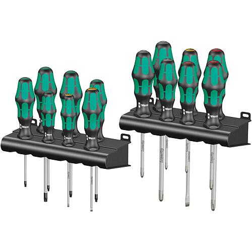 Wera screwdriver set, Kraftform Plus slotted/Phillips/Pozidriv/Torx®, 14-piece
 Standard 1