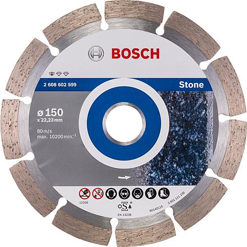 Disque diamant BOSCH ø 150 mm, pour rainureuse GNF 35 CA Standard 1