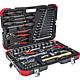 Socket wrench set 1/4" + 1/2", 100 pieces Standard 4