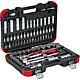 Socket wrench set 1/4" + 1/2", 94 pieces Standard 4