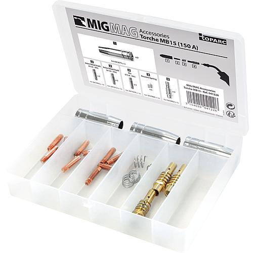 Boîte de consommables pour torche MIG/MAG GRIP 150 A Standard 1