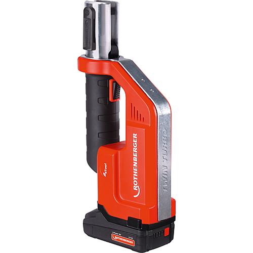 Cordless presses Romax Compact Twin Turbo Basic, 18 V for compact crimping tool Anwendung 2